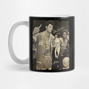 John Wooden and Kareem Abdul Jabbar Signed Mug